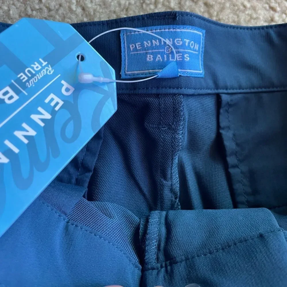Pennington & Bailes Men Blue Shorts - Size 34 NWT